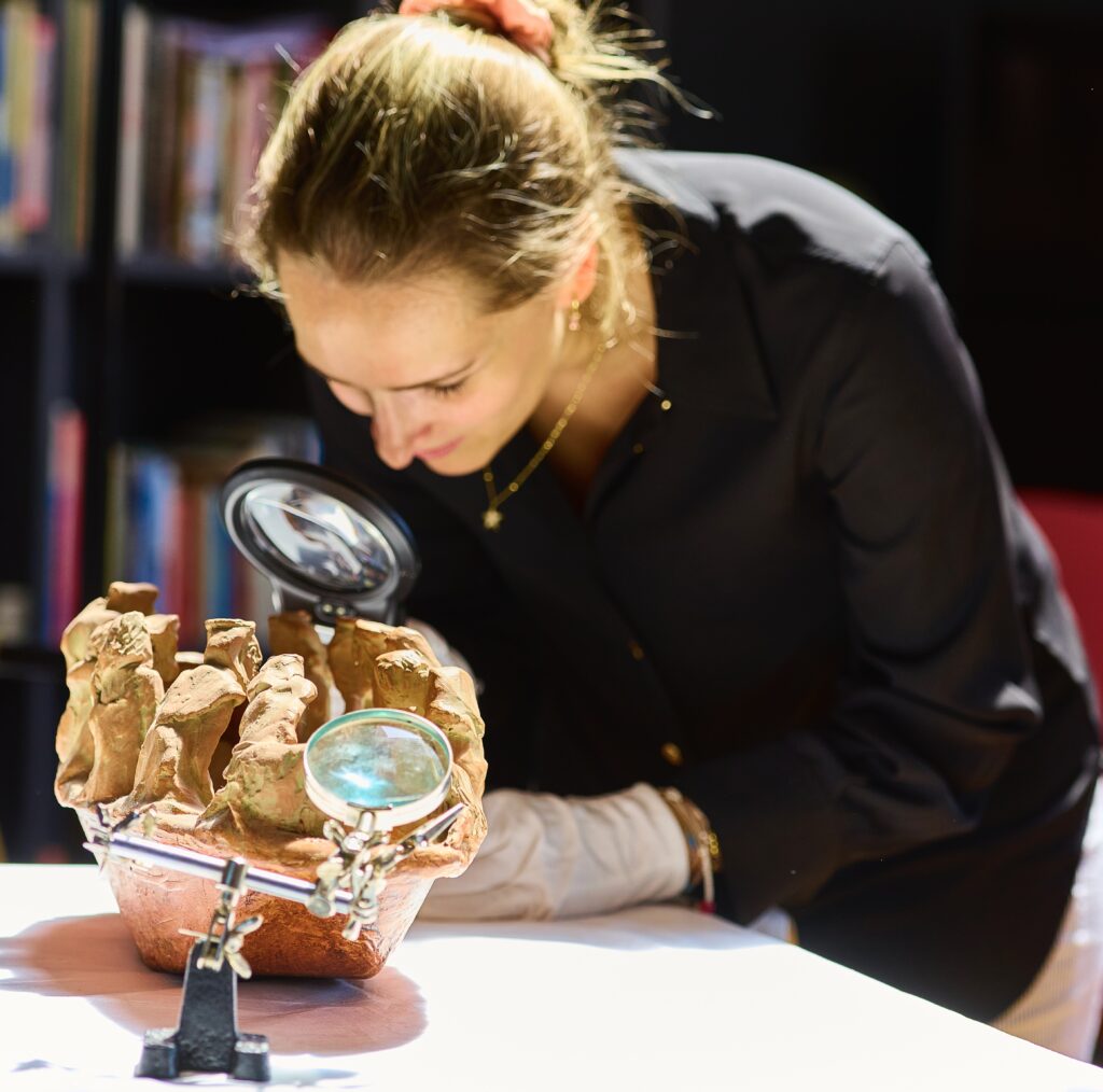Valutazione e consulenza. Analisi ravvicinata di una scultura per la valutazione dello stato di conservazione, Torino. restauro dipinti, valutazione e consulenza